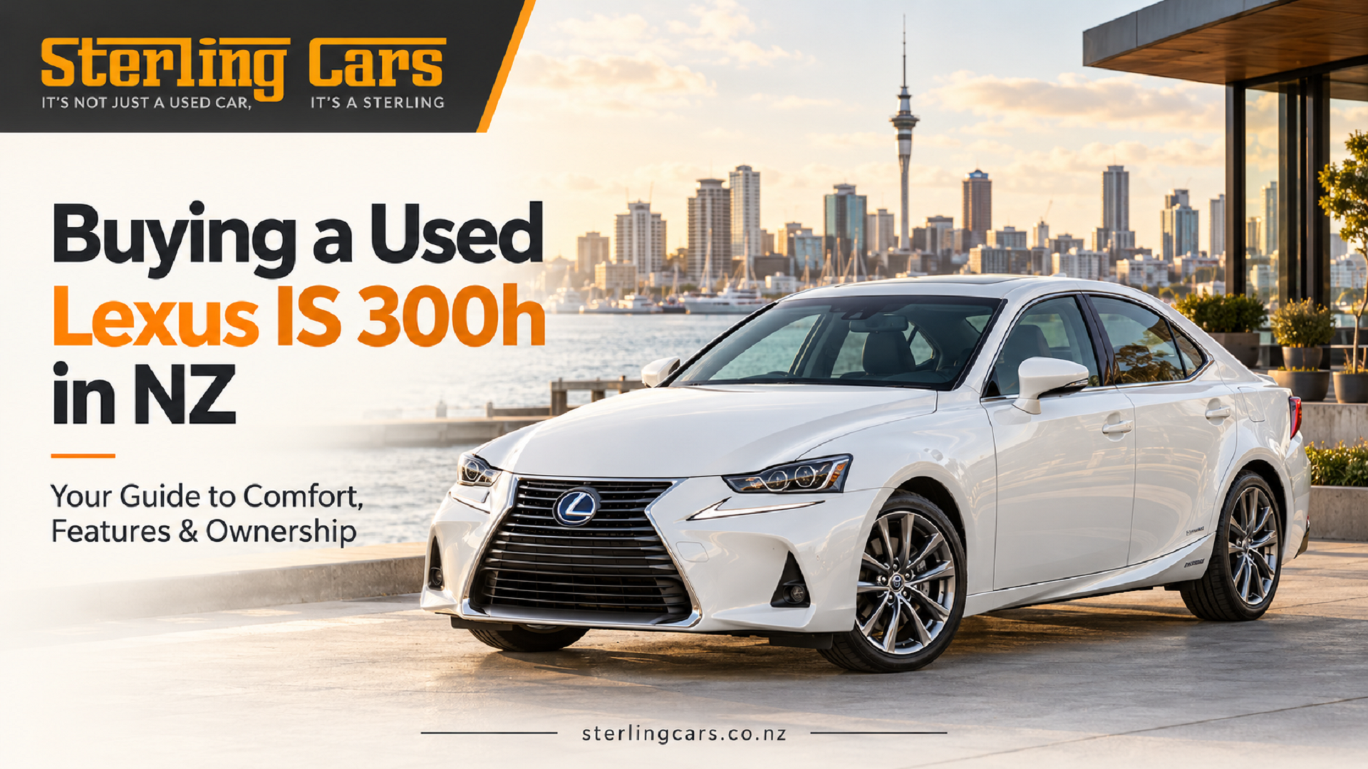 Used Lexus IS 300h in Auckland